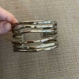 EUC silver Cuff Bracelet